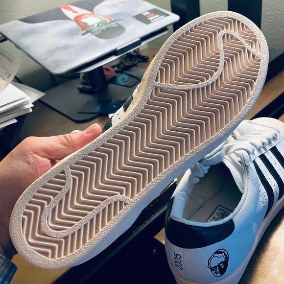NEW Adidas Consortium Adi Dassler Superstar Vintage V US 9 UK 8.5 Deadstock Rare main image 11